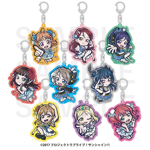『ラブライブ!サンシャイン!!』イートゥーントレーディングアクリルキーホルダー(全9種)【BOX】