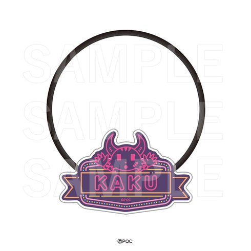 『ポンコツクエスト×E-DINER』アクリルヘアゴム カク