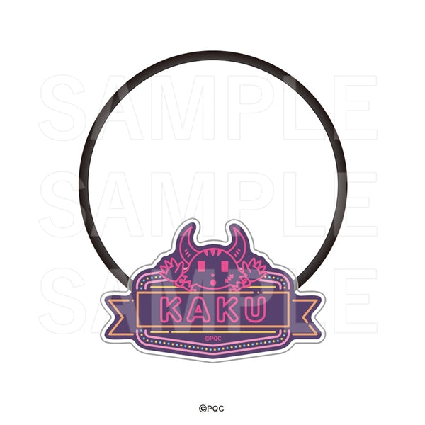 『ポンコツクエスト×E-DINER』アクリルヘアゴム カク