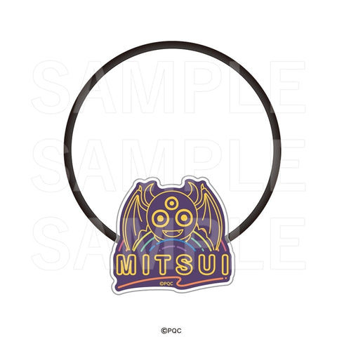 『ポンコツクエスト×E-DINER』アクリルヘアゴム ミツイ