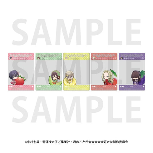 『君のことが大大大大大好きな100人の彼女』描き起こしミニキャラトレーディングクリアカード(全5種)【BOX】