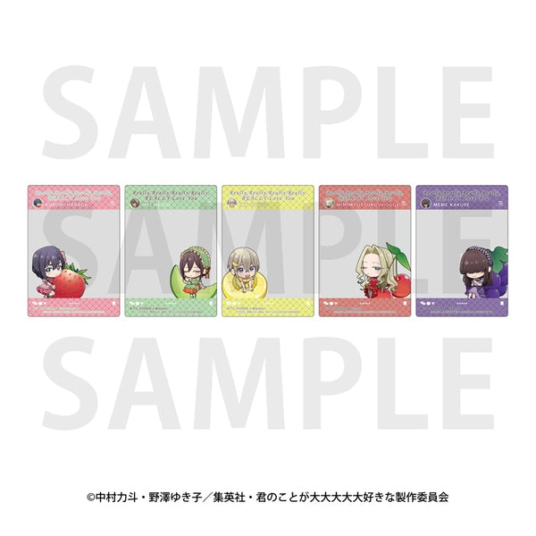 『君のことが大大大大大好きな100人の彼女』描き起こしミニキャラトレーディングクリアカード(全5種)【BOX】