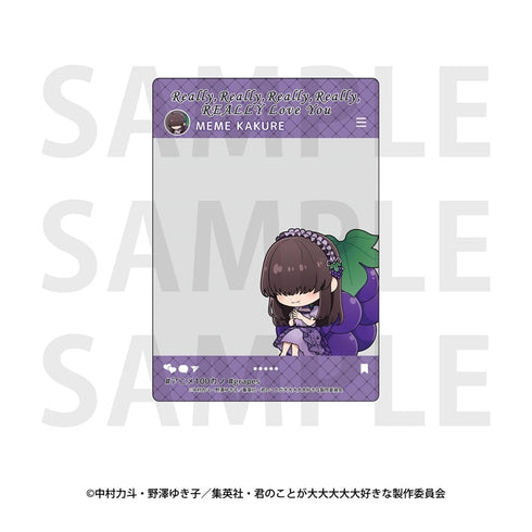 『君のことが大大大大大好きな100人の彼女』描き起こしミニキャラトレーディングクリアカード(全5種)【BOX】