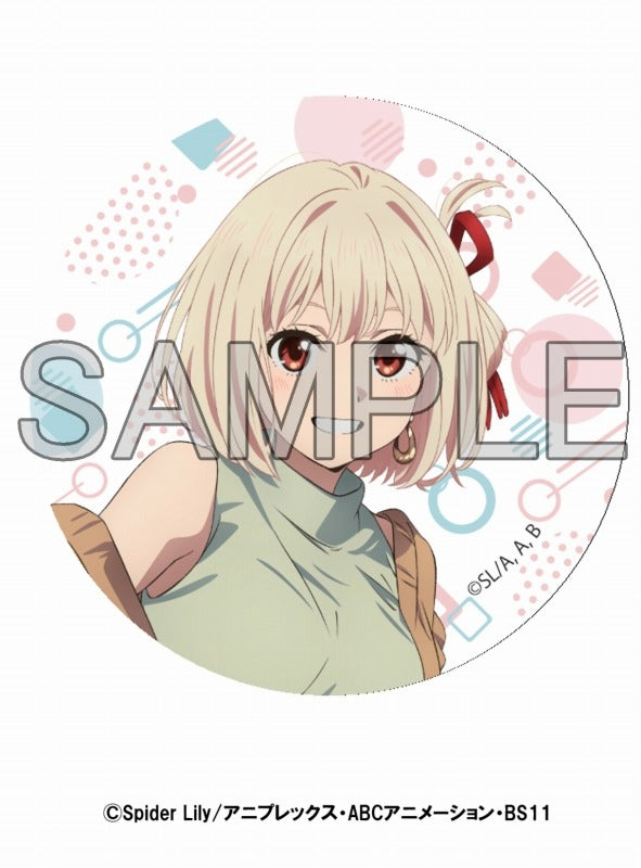 『リコリス・リコイル × すみだスタンプラリー』ビッグ缶バッジセット