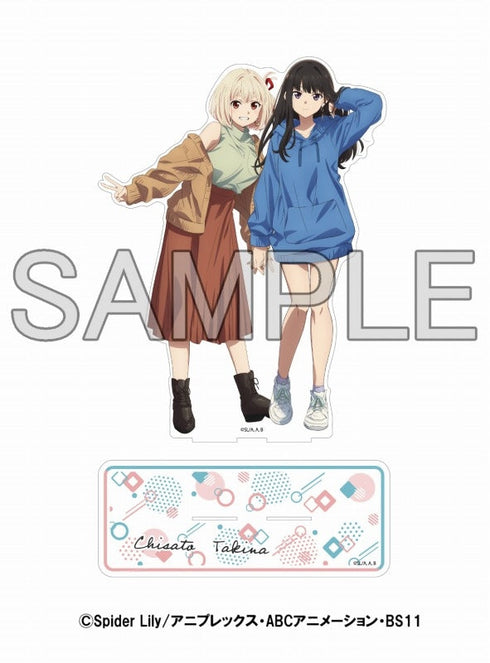 『リコリス・リコイル × すみだスタンプラリー』ビッグアクリルスタンド