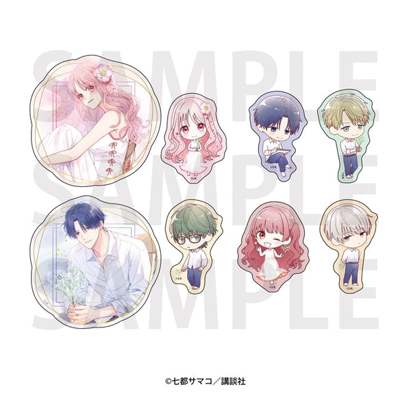 『花とくちづけ』ダイカットステッカーセット