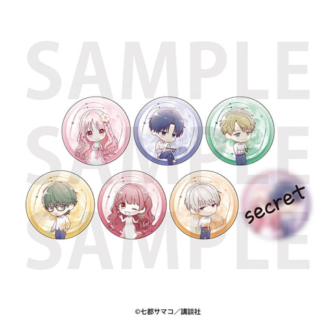 『花とくちづけ』トレーディング缶バッジ 全7種【BOX】