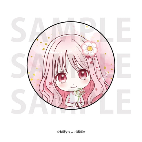 『花とくちづけ』ガラスマグネット 宮沢かすみ