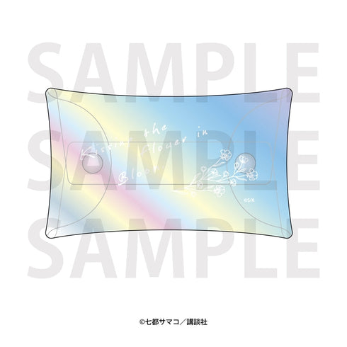 『花とくちづけ』カラビナ付きオーロラポーチ