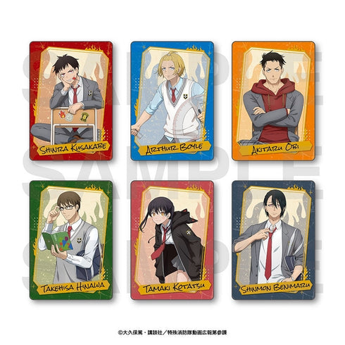 『炎炎ノ消防隊 参ノ章』トレーディングインスタントフォトカード(全6種)【BOX】