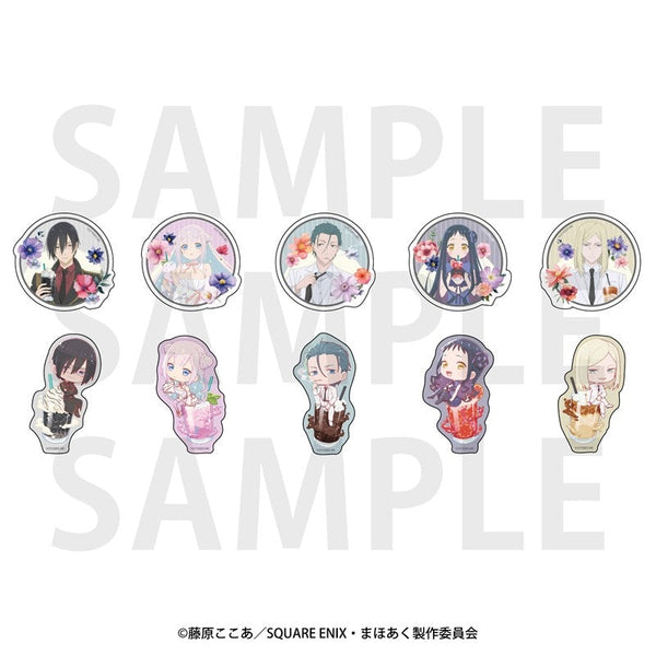 『かつて魔法少女と悪は敵対していた。』ダイカットクリアステッカーセット