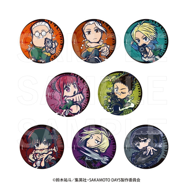 『SAKAMOTO DAYS』イートゥーン トレーディングメタリック缶バッジ(全8種)【BOX】