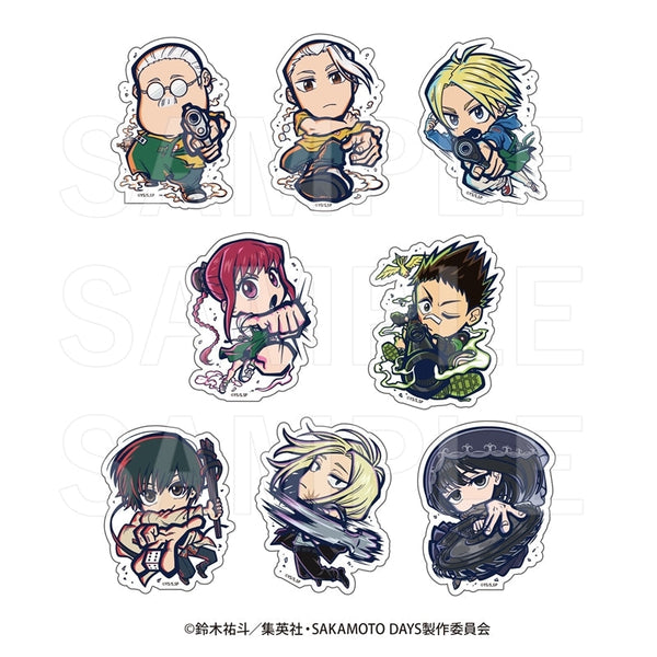 『SAKAMOTO DAYS』イートゥーン ダイカットステッカーセット