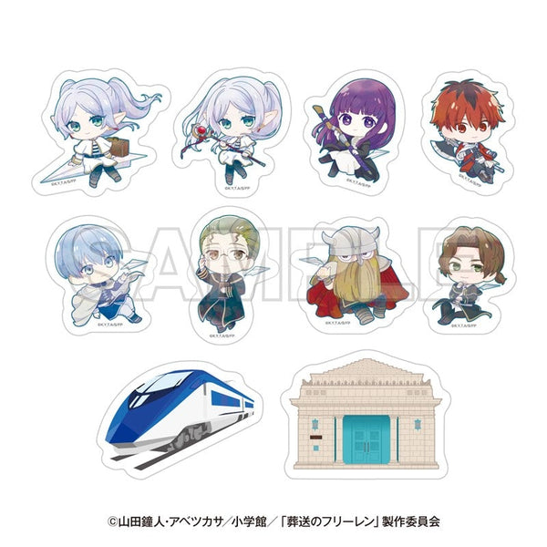 『葬送のフリーレン×京成電鉄』京成のフリーレン ダイカットクリアステッカーセット