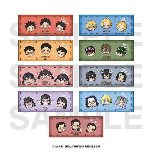 『炎炎ノ消防隊 参ノ章』ダイカットステッカーセット ミニキャラver.