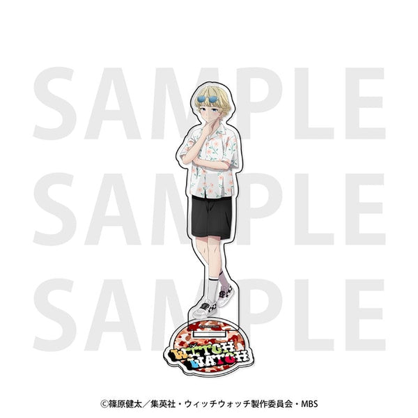 『ウィッチウォッチ』アクリルスタンド 描き下ろし ストリートスタイル!霧生見晴