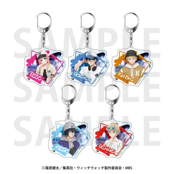 『ウィッチウォッチ』トレーディングホロアクリルキーホルダー 描き下ろし ストリートスタイル!(全5種)【BOX】