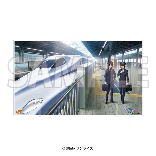 『JR東海×ガンダムシリーズ』〜Journey with Gundam〜 第2弾 キービジュアルアクリルパネル