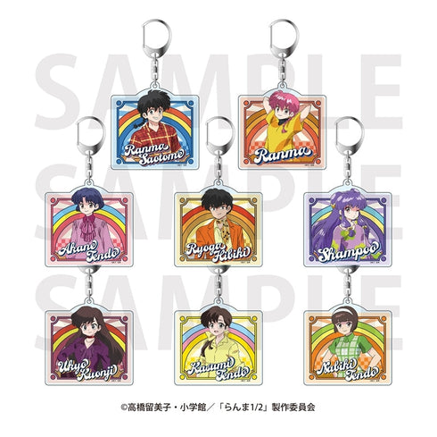 『らんま1/2』トレーディングホロアクリルキーホルダー「アメリカンレトロ」(全8種)【BOX】