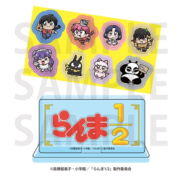 『らんま1/2』ロゴアクリルブロック&ステッカーセット