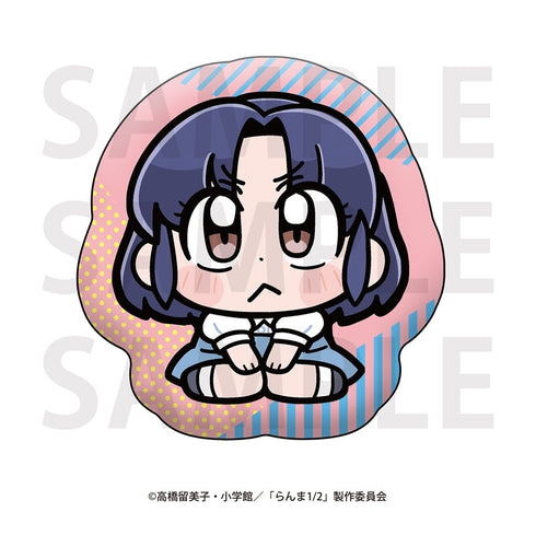 『らんま1/2×大川ぶくぶ』ダイカットクッション 天道あかね