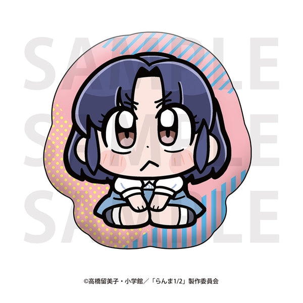 『らんま1/2×大川ぶくぶ』ダイカットクッション 天道あかね