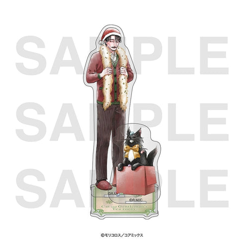 『猫と紳士のティールーム』アクリルスタンド_冬