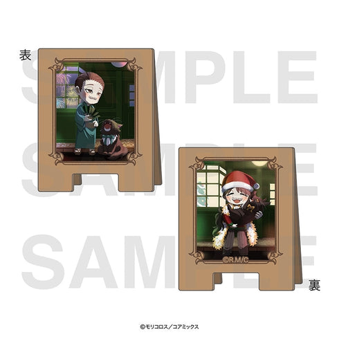 『猫と紳士のティールーム』木製カードスタンドセット(2個入り)