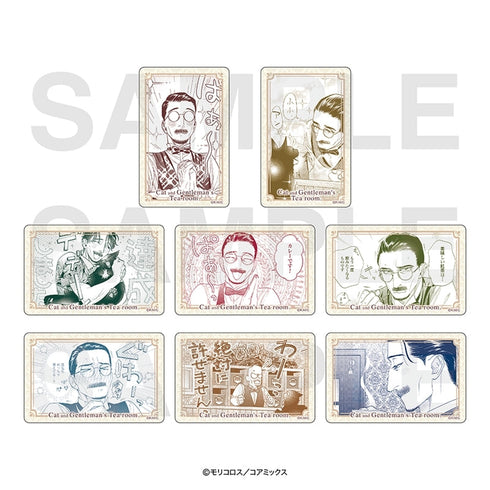『猫と紳士のティールーム』オンリー瀧さん_トレーディングクリアカード_全8種【BOX】