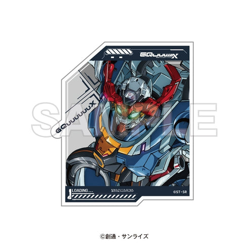 『機動戦士GundamGQuuuuuuX × 東急歌舞伎町タワー CLIMAX COLLABORATION』ダイカットクリアステッカーセット