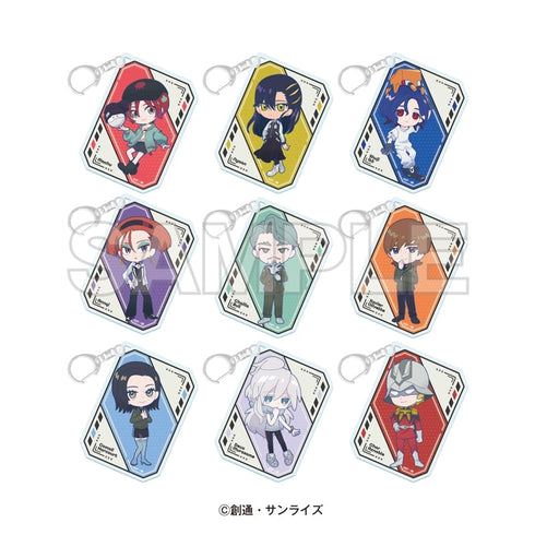 『機動戦士GundamGQuuuuuuX × 東急歌舞伎町タワー CLIMAX COLLABORATION』トレーディングミニキャラアクリルキーホルダー(全9種)【BOX】