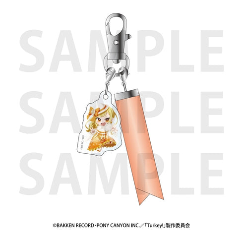 『Turkey!』チャーム付きリボンキーホルダー 三鷹希