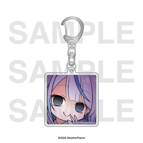 『WeatherPlanet』トレーディングスタンプアクリルキーホルダー(全12種)【BOX】