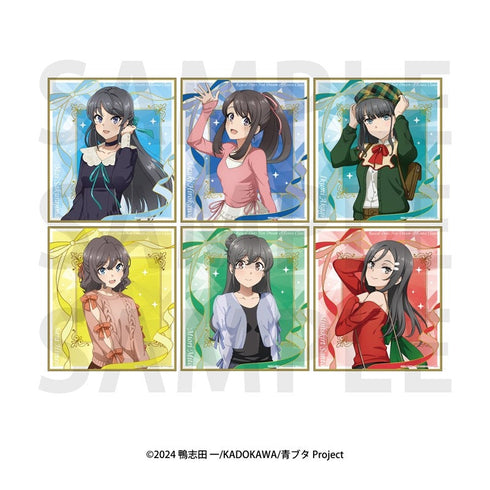 『青春ブタ野郎はサンタクロースの夢を見ない』トレーディング色紙【BOX】