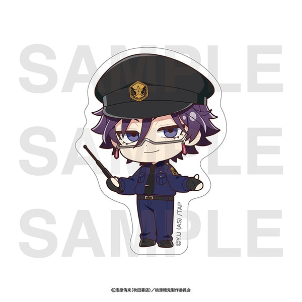 『桃源暗鬼』~police~ ダイカットステッカー 桃華月詠