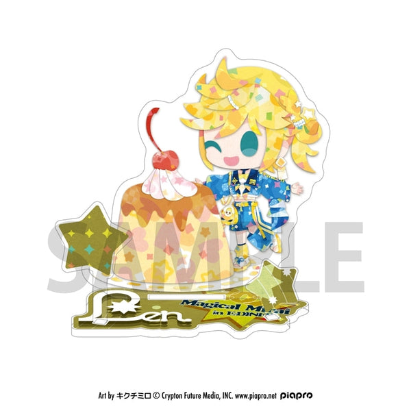 『初音ミク』マジカルミライ 2025 コラボカフェ in E-DINER ミニキャラアクリルスタンド 鏡音レン