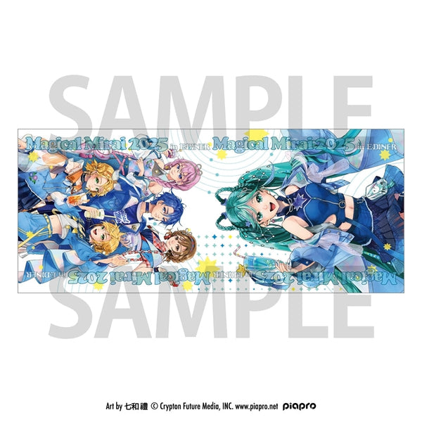 『初音ミク』マジカルミライ 2025 コラボカフェ in E-DINER フェイスタオル