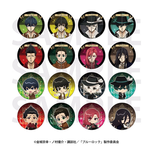 『ブルーロック』三銃士コンセプト トレーディングメタリック缶バッジ(全16種)【BOX】