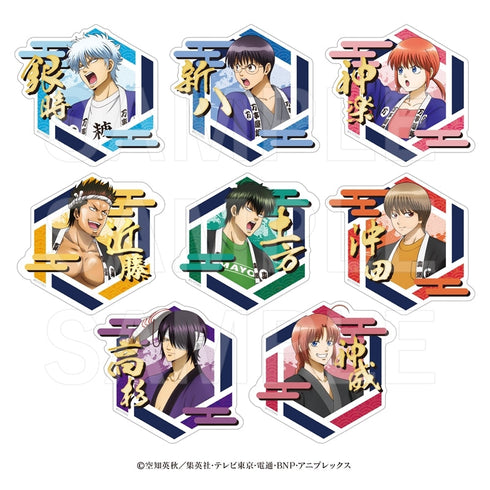 『銀魂×E-DINER』ダイカットステッカーセット