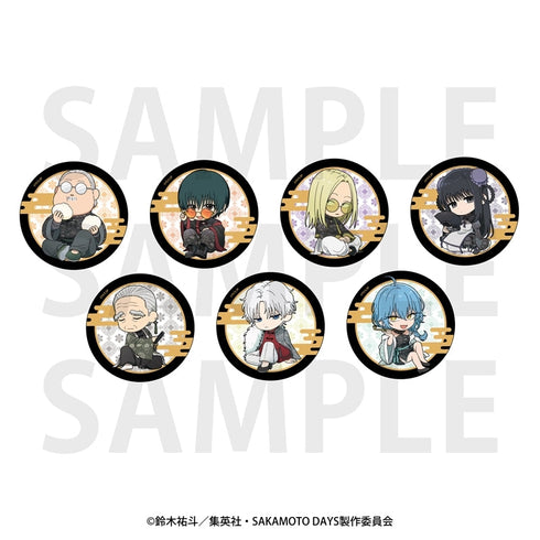 『SAKAMOTO DAYS』トレーディング缶バッジ「カンフーマスター」(全7種)【BOX】