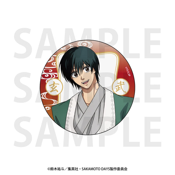 『SAKAMOTO DAYS』メタリック缶バッジ 描き下ろし等身「五神」南雲