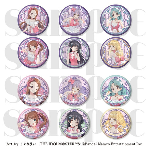 『アイドルマスターシリーズ×しぐれうい』トレーディングメタリック缶バッジ (全12種)【BOX】
