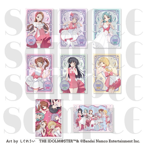 『アイドルマスターシリーズ×しぐれうい』トレーディングブロマイド2枚セット(全8種)