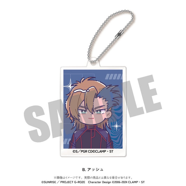 『コードギアス 奪還のロゼ』にゅーとろ 証明写真風キーホルダー B アッシュ・フェニックス