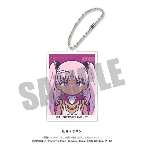 『コードギアス 奪還のロゼ』にゅーとろ 証明写真風キーホルダー E キャサリン・サバスラ