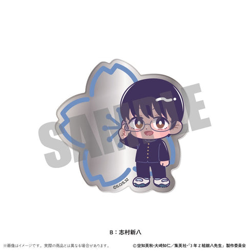 『3年Z組銀八先生』トレーディングアクリルミラー にゅーとろ 第1弾【BOX】