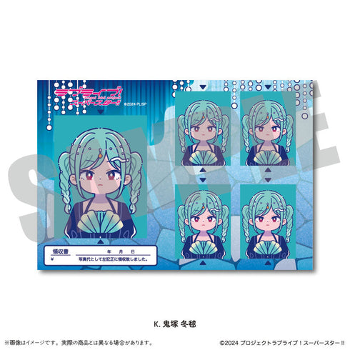 『ラブライブ!スーパースター!!』第2弾 証明写真風ステッカーVol.1 K 鬼塚冬毬