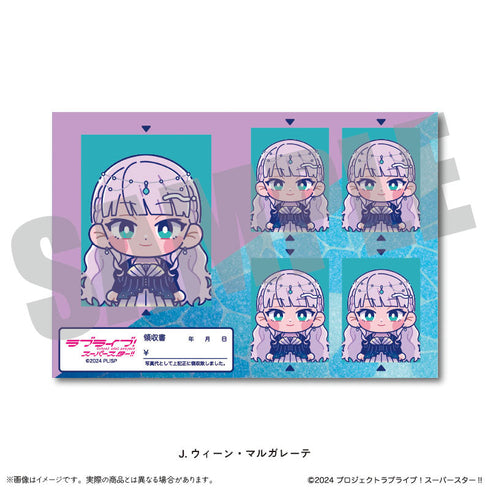 『ラブライブ!スーパースター!!』第2弾 証明写真風ステッカーVol.2 J ウィーン・マルガレーテ