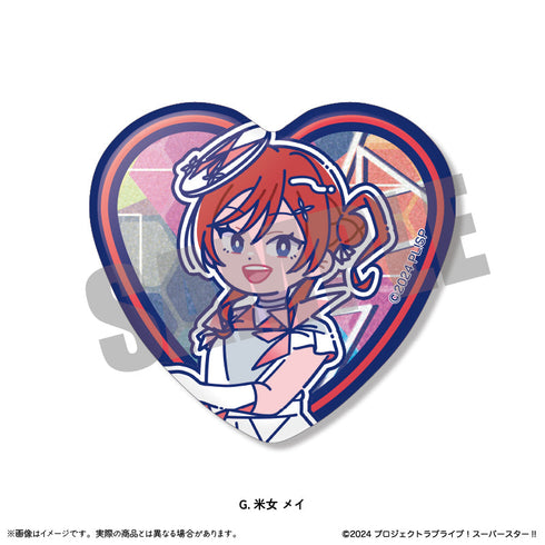 『ラブライブ!スーパースター!!』第2弾 ハート型缶バッジVol.1【BOX】