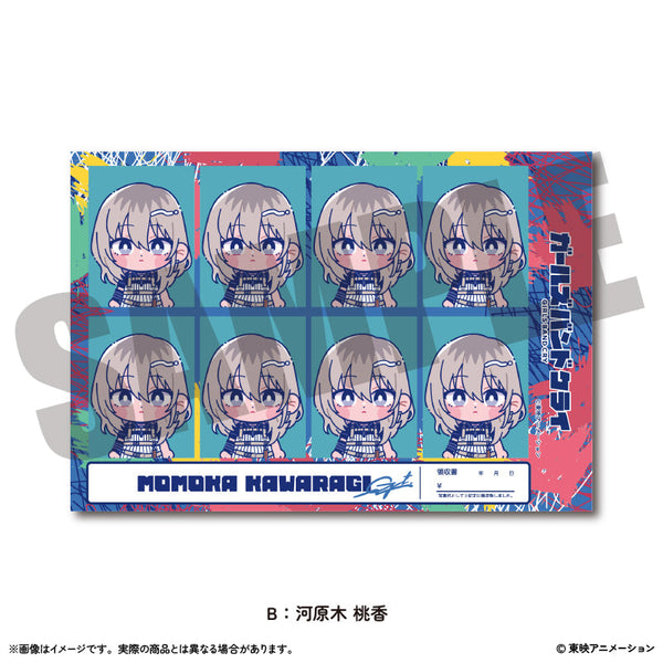 『ガールズバンドクライ』証明写真風ステッカーVol.2 B 河原木桃香